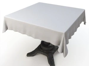 vintage table 3D Model