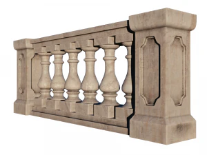 balusters 15 pack 3D Model
