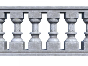 balusters 15 pack 3D Model
