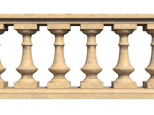 balusters 15 pack 3D Model
