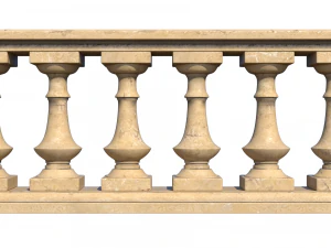 balusters 15 pack 3D Model