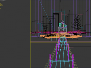 shack on the lake 3Dモデル