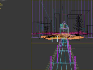 shack on the lake 3D Model