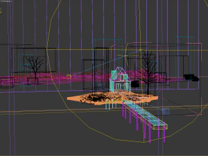 shack on the lake 3D Model