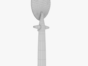 african statuette 3D Modell