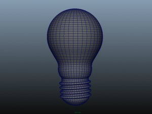 3d bulb 3D-Modell