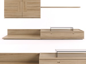wall of tv voglauer v-vita 3D-Modell