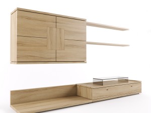 wall of tv voglauer v-vita 3D-Modell