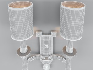 wall lamp visual comfort 02 Modèle 3D