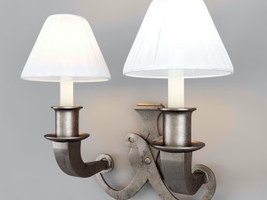 wall lamp visual comfort 01 3D 모델