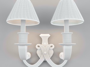 wall lamp visual comfort 01 3D 모델