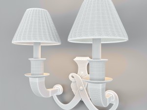 wall lamp visual comfort 01 3D 모델