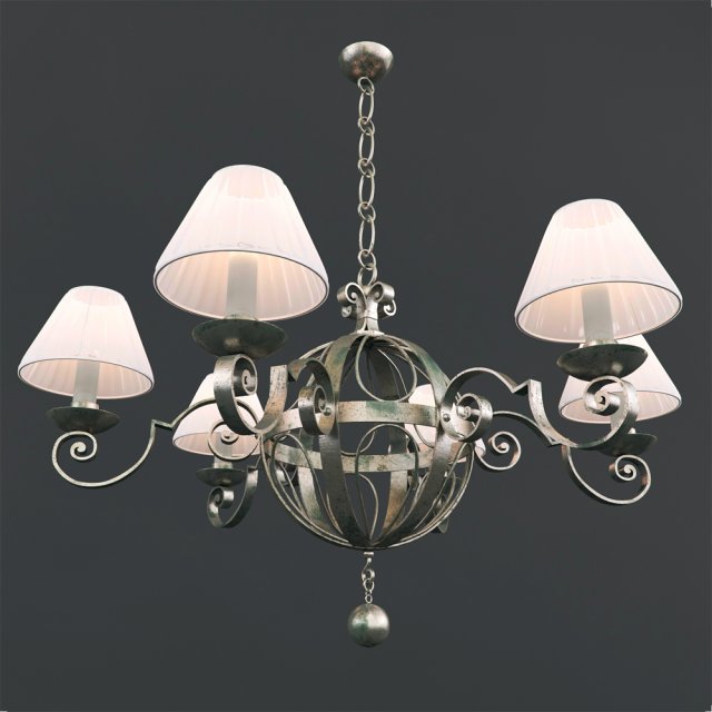 chandelier vaughan piccard Modello 3D .c4d .max .obj .3ds .fbx .stl .blend 