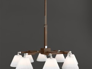 chandelier cinquestelle lamp-international - 5114 3D Modell