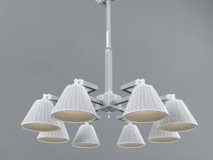chandelier cinquestelle lamp-international - 5114 3D Modell