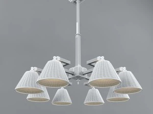 chandelier cinquestelle lamp-international - 5114 3D Model