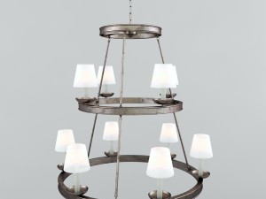 chandelier visual comfort chc1463 3D Model