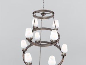 chandelier visual comfort chc1463 3D Model
