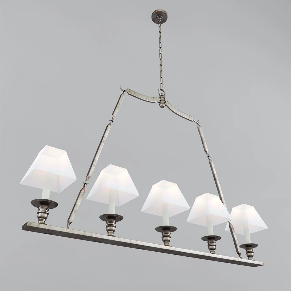 chandelier visual comfort chc1441bz 3D Model .c4d .max .obj .3ds .fbx .stl .blend 