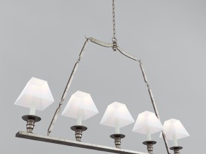 chandelier visual comfort chc1441bz 3D 模型