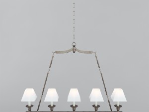 chandelier visual comfort chc1441bz 3Dモデル