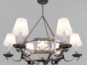 chandelier visual comfort 3D 模型