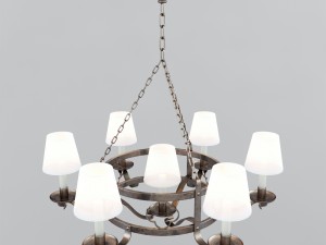 chandelier visual comfort 3D 모델