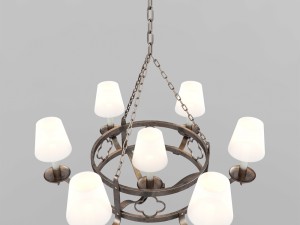 chandelier visual comfort 3D 모델