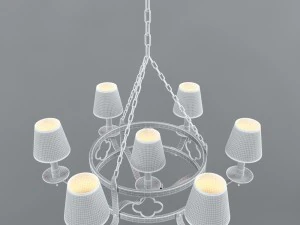 chandelier visual comfort 3D Model