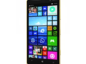 nokia lumia 830 gold edition 3D Model