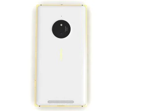 nokia lumia 830 gold edition 3D Model