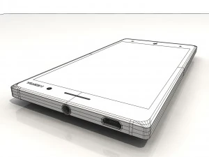 nokia lumia 830 gold edition 3D Model