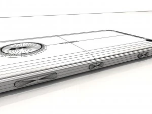 nokia lumia 830 gold edition 3D Model