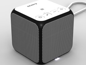 sony srs-x11 white bluetooth portable speaker 3D मॉडल