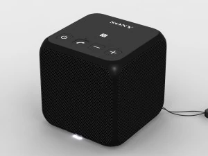 Sony srs-x11 zwarte draagbare bluetooth-luidspreker 3D Model