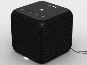 sony srs-x11 black bluetooth portable speaker 3D Model