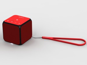 sony srs-x11 red bluetooth portable speaker 3D Model