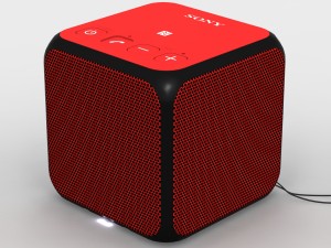 sony srs-x11 red bluetooth portable speaker 3D Model