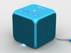 sony srs-x11 blue bluetooth portable speaker 3D-Modell