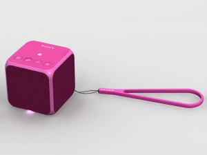 sony srs-x11 pink bluetooth portable speaker Modelo 3D