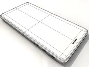 oukitel k4000 white 3D Model