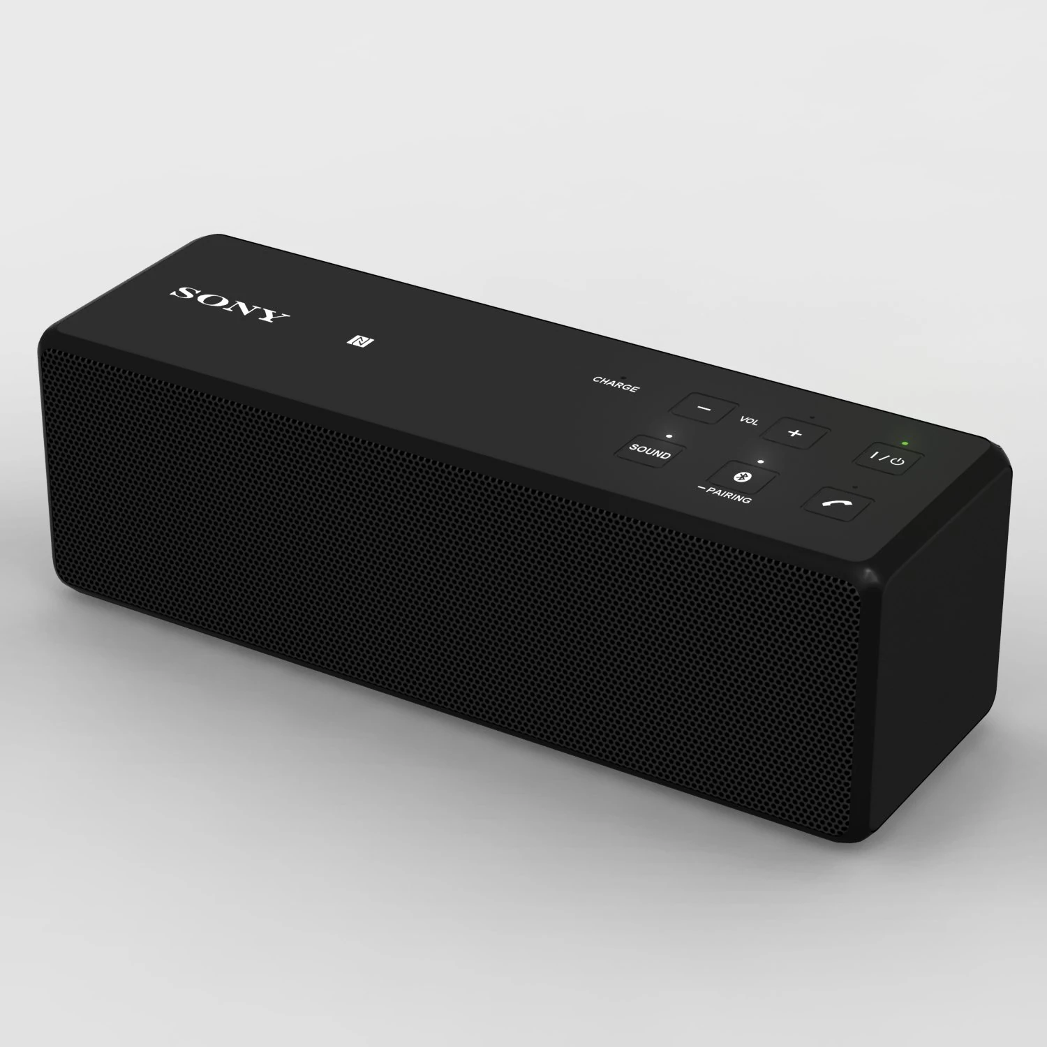 sony srs-x33 black bluetooth portable speaker 3D Model .c4d .max .obj .3ds .fbx .stl .blend