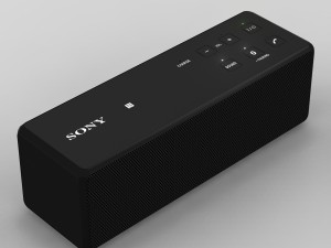 sony srs-x33 black bluetooth portable speaker Modello 3D