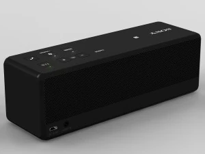 sony srs-x33 black bluetooth portable speaker 3D Model