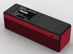 sony srs-x33 red bluetooth portable speaker 3D Model