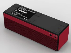 sony srs-x33 red bluetooth portable speaker 3D Model