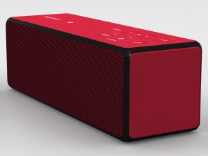sony srs-x33 red bluetooth portable speaker 3D Model
