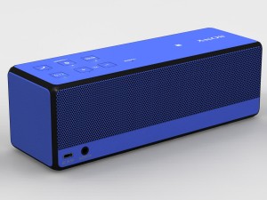 sony srs-x33 blue bluetooth portable speaker Modello 3D