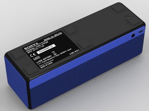 sony srs-x33 blue bluetooth portable speaker Modello 3D