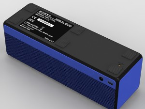 sony srs-x33 blue bluetooth portable speaker Modello 3D